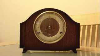 BENTIMA PERIVALE WESTMINSTER CHIME MANTLE CLOCK EBAY ITEM NO. 290900695570.