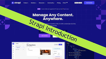 Introduction to Strapi | Build Admin Site and API with Strapi Step By Step For Beginners & Mid level
