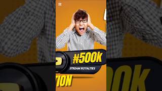 Upload Your Music and Earn; instant monetization from music stream on J. Sam industry;  Step by step screenshot 5