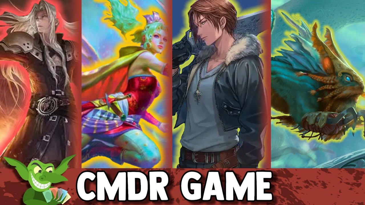 Sephiroth, Fallen Hero VS Terra, Herald of Hope VS Squall, SeeD Mercenary VS Toski commander game thumbnail