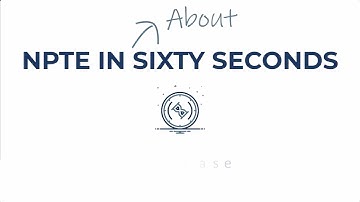 The NPTE in Sixty Seconds - Score release