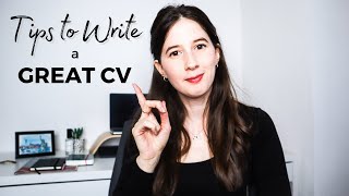 How To Write a Great CV (UK) | Top Tips to write your CV