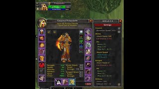 Demonic rune farming in classic on a paladin