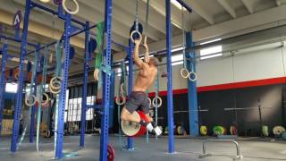 80kg weighted pull up on rings