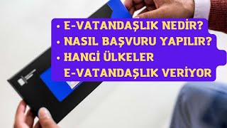 E-Vatandaşlık Dijital Vatandaşlık Nedir? E-Vatandaşlık Ne Amaçla Kullanılır? Farkı Nedir?