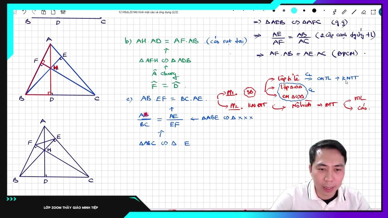 Hình 8 [NC] - 3 bước chứng minh đẳng thức tích