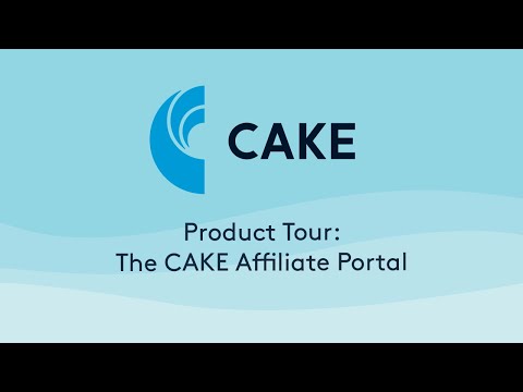 Product Tour: The CAKE Affiliate Portal