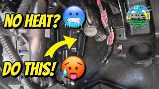 Fiat Ducato NO HEAT On Drivers Side Footwell - HERE’S WHY!