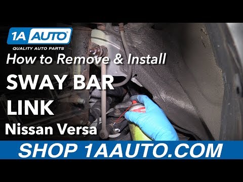 How to Install Sway Bar Link 12-19 Nissan Versa