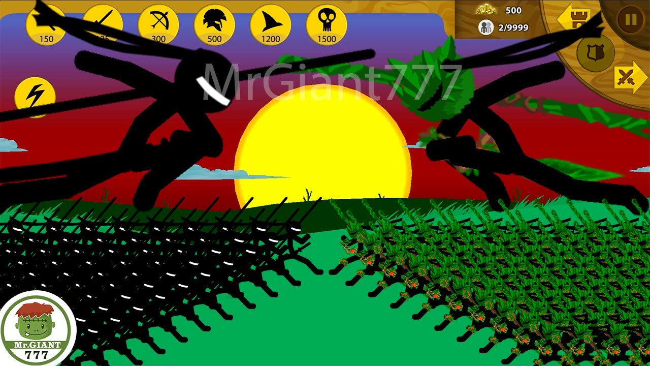 STICK FIGURE 9999 SHADOWRATH VS SHADOWRATH LEAF SKIN, FINAL BOSS | Stick War Legacy Mod | MrGiant777