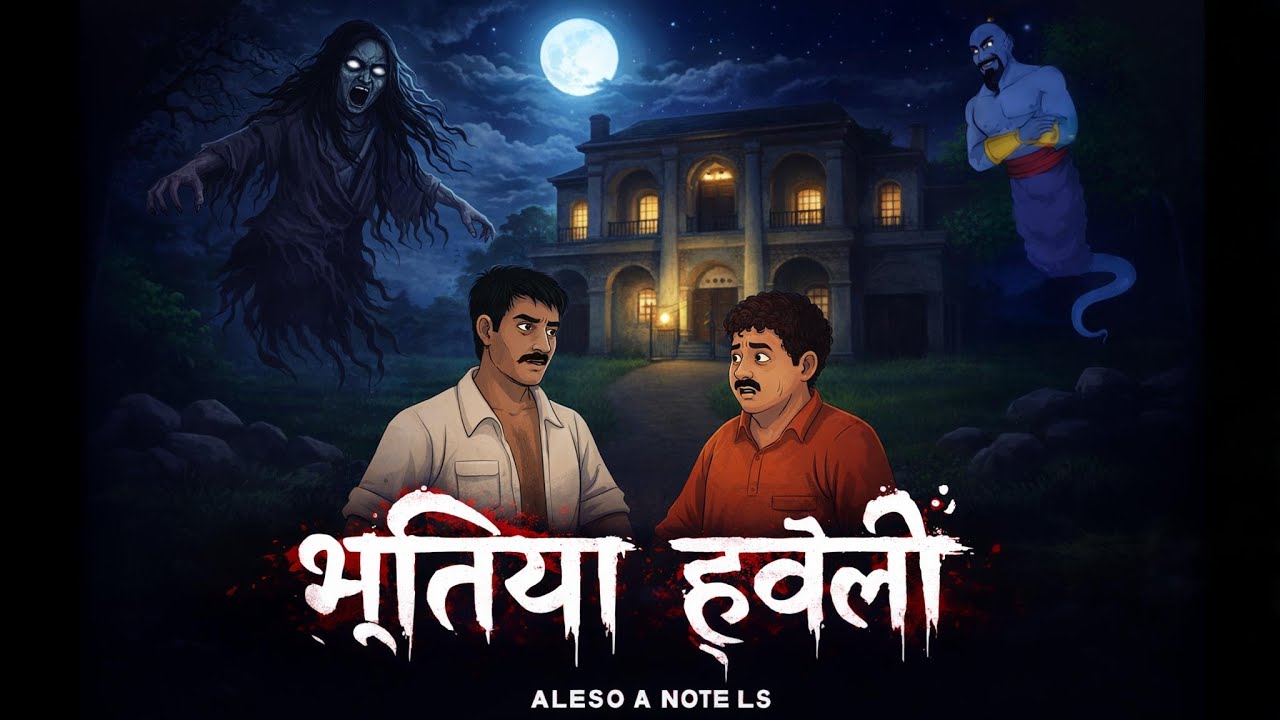 भूतिया हवेली | BHOOTIYA HAVELI | HORROR STORY | moral story | HINDI KAHANIYA
