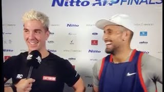 Kyrgios / Kokkinakis post match interview - ATP finals Turin