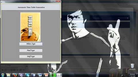 Automatic Time Table Generation | Final Year Projects 2016