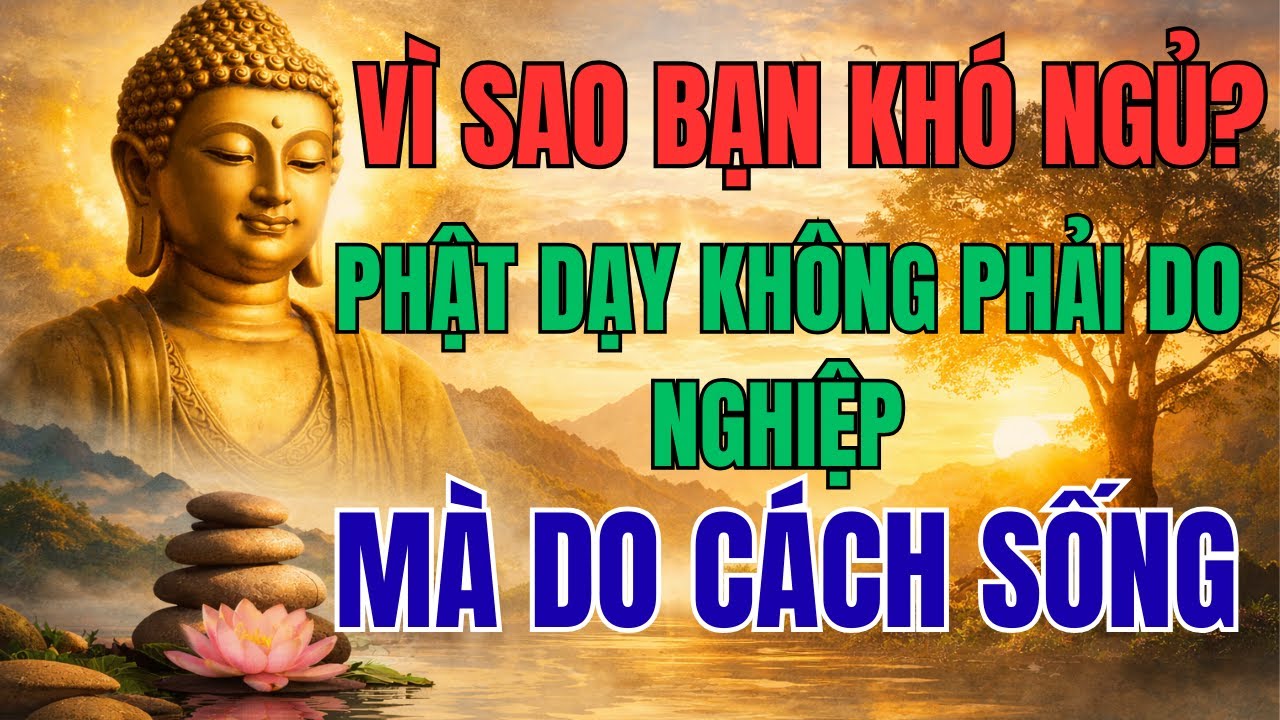 Phật Dạy Cách Sống Để Đêm Tự Ngủ Yên – Luật Nhân Quả Thức Tỉnh