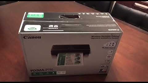 Canon IP110 Mobile Printer Unboxing And Setup( Print Direct From Phone Without Network)