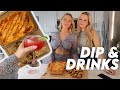 COOKING WITH KENZIE AND MOLLY | buffalo chicken dip & margaritas