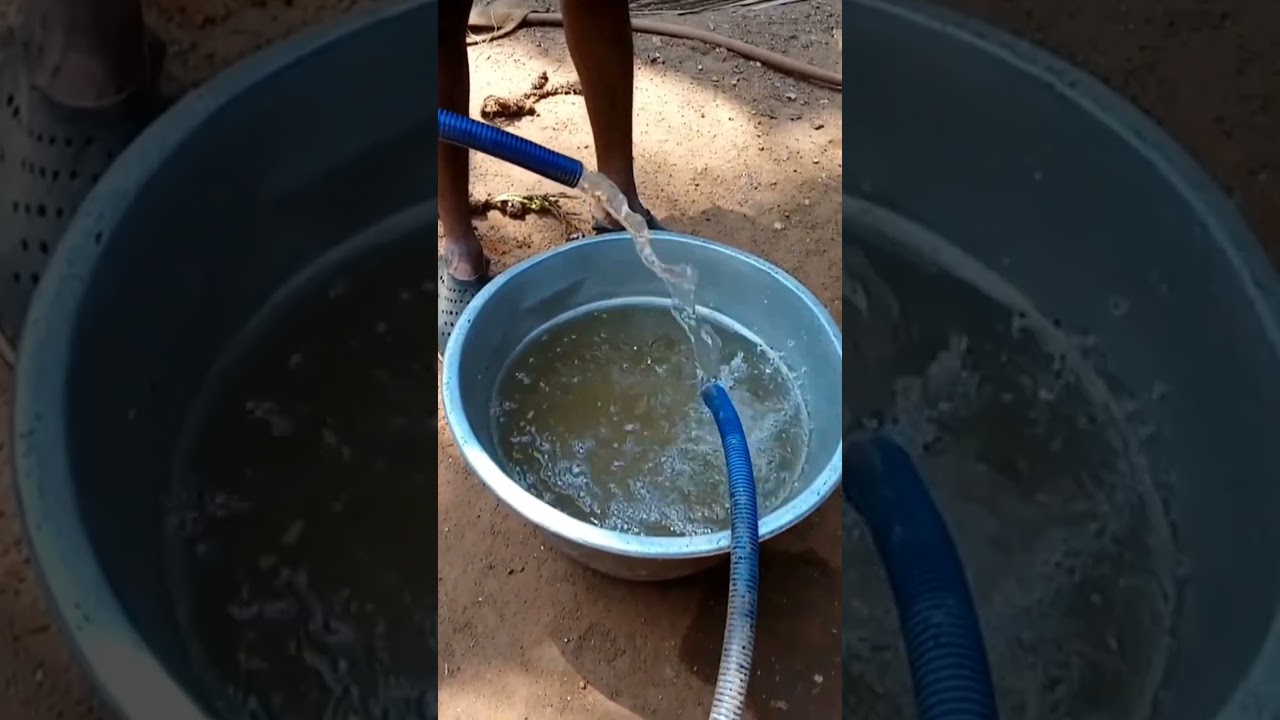 Self priming pump slow speed