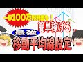 【FX移動平均線】勝率＆利益幅アップを目指せる！FX初心者必見の設定方法