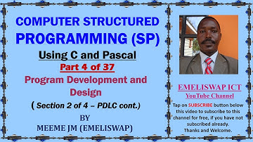 Computer Structured Programming In C and Pascal (Part 4 of 37) | Program Development Life Cycle