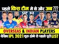 IPL 2021 | All Teams changed Squad Players List | CSK, MI, KKR, RCB, DC, RR, KXIP, SRH IPL 2021