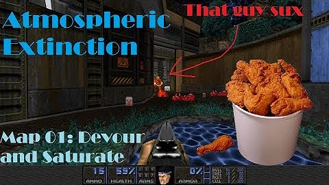 Doom 2: Atmospheric Extinction by Velvetic - Map 01: Devour and Saturate - UV MAX 1st try