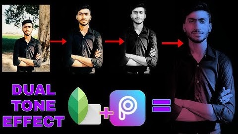 Dual Tone Photo Editing in Snapseed & PicsArt – Easy Tutorial!