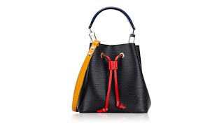 Louis Vuitton Epi NeoNoe BB Noir Safran at Jill's Consignment