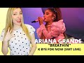 Vocal Coach/Musician Reacts: ARIANA GRANDE - Breathin' (K Bye For Now SWT Live)