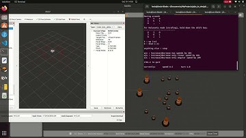 Simulating a ROS2 Mobile Robot with 3D LiDAR in Gazebo Classic | RViz (PointCloud2 & Odometry)
