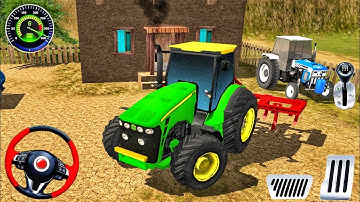 Indian Tractor Driving Simulator 3D! Best Tractor Video Farming Tractor Wala Game - Android Gameplay