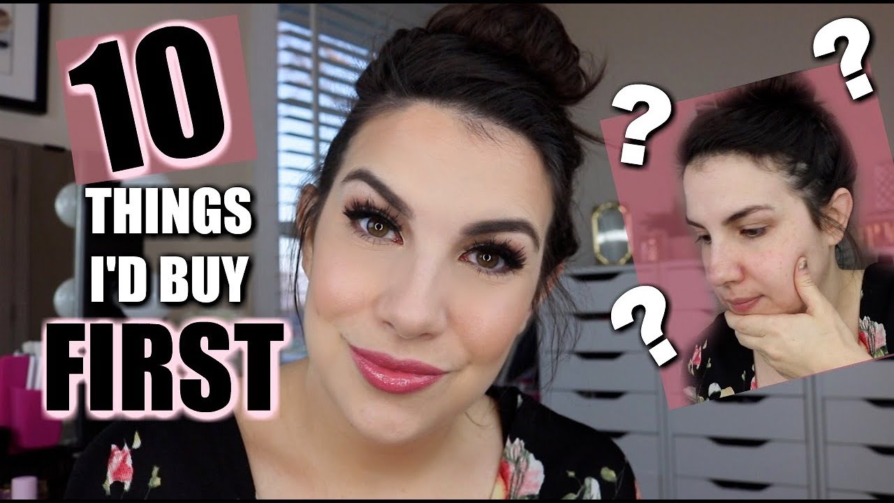 Emily Noel does a full face of the 10 products she'd buy first if