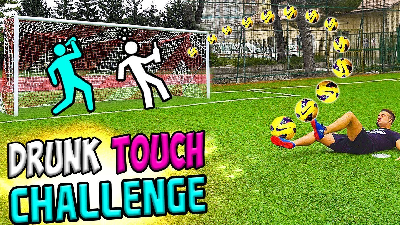 DRUNK ONE TOUCH CHALLENGE Vs ILLUMINATI CREW - 