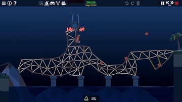 Poly Bridge 2 Master Mode : Level 2-04 Solution