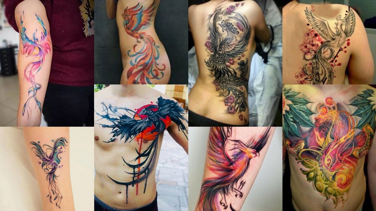 My Phoenix Back Tattoo by remdesigns on DeviantArt