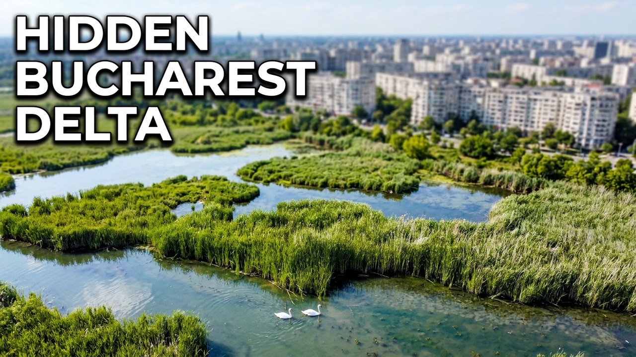Văcărești Delta, a green world discovered through the eyes of a drone