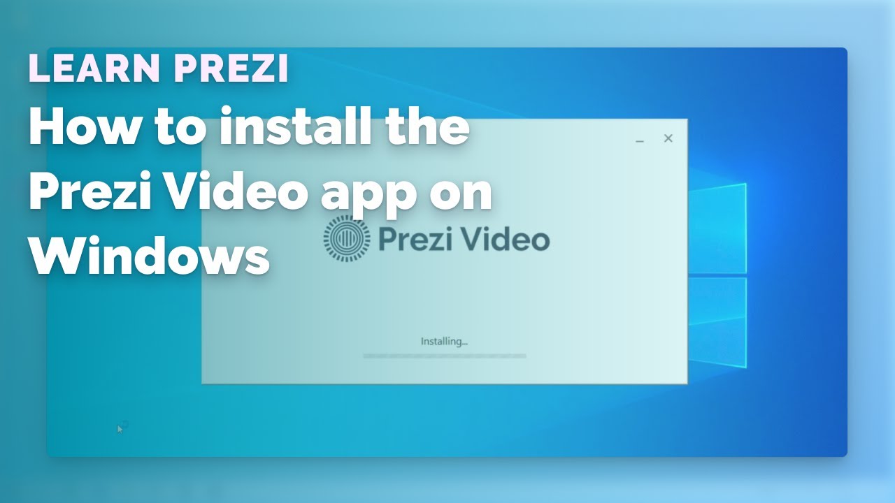 install prezi presentation software