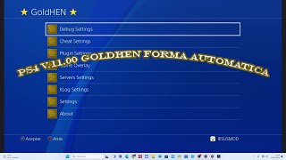 ✅ PS4 v.11.00 LIBERAR GOLDHEN AUTOMATICO. ✅