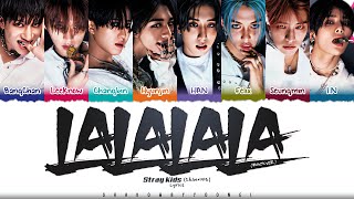 [ROCK VER.] Stray Kids 'LALALALA (락 (樂))' Lyrics [Color Coded Han_Rom_Eng] | ShadowByYoongi Resimi