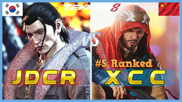 Tekken 8 ▰ JDCR (Dragunov) Vs XCC (#5 Ranked Shaheen) ▰ High Level Gameplay