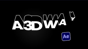 MIND-BLOWING After Effects 3D Text Secrets Revealed