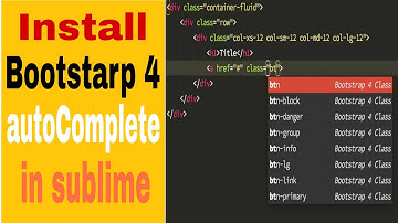 Install bootstrap 4 plugins(autocompletion) | How To Do This