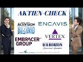 Activision Blizzard Aktien gekauft! Embracer Group, Encavis, Vertex, D.R. Horton
