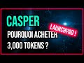 Casper (CSPR) : Pourquoi j'ai acheté 3,000 tokens CSPR ?