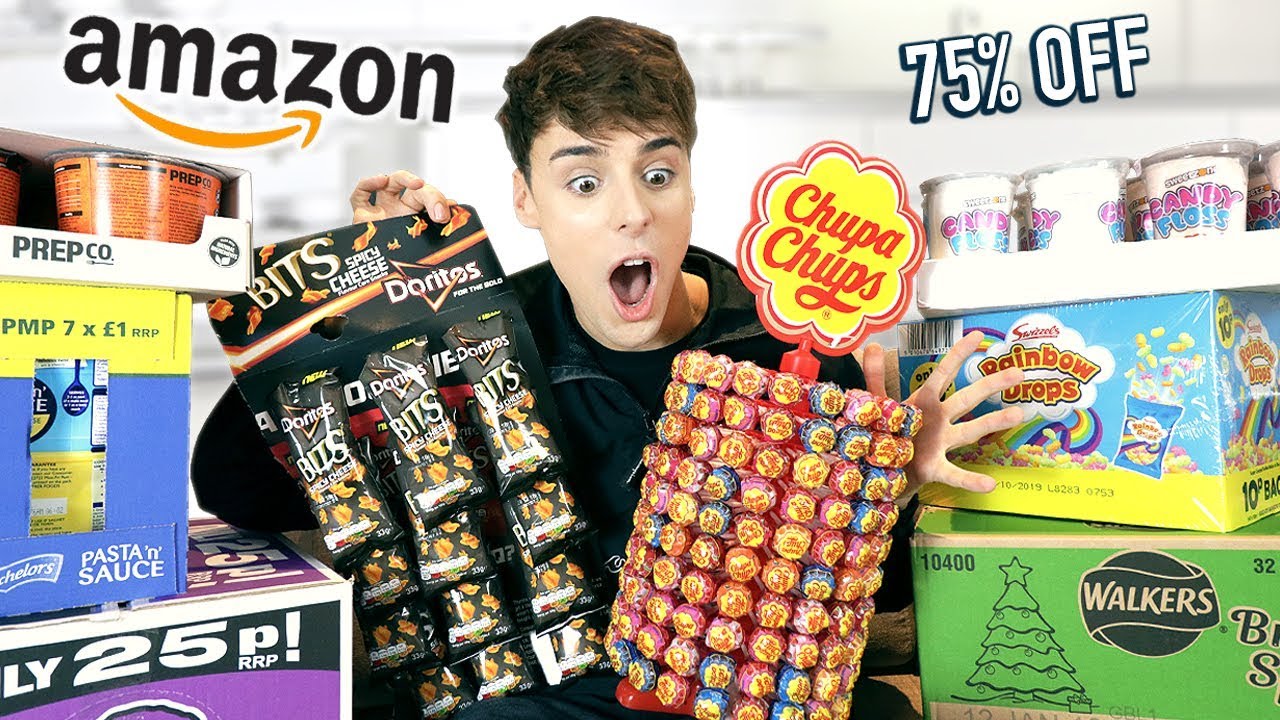 i only ate amazon BLACK FRIDAY foods for 24 hours | Raphael Gomes