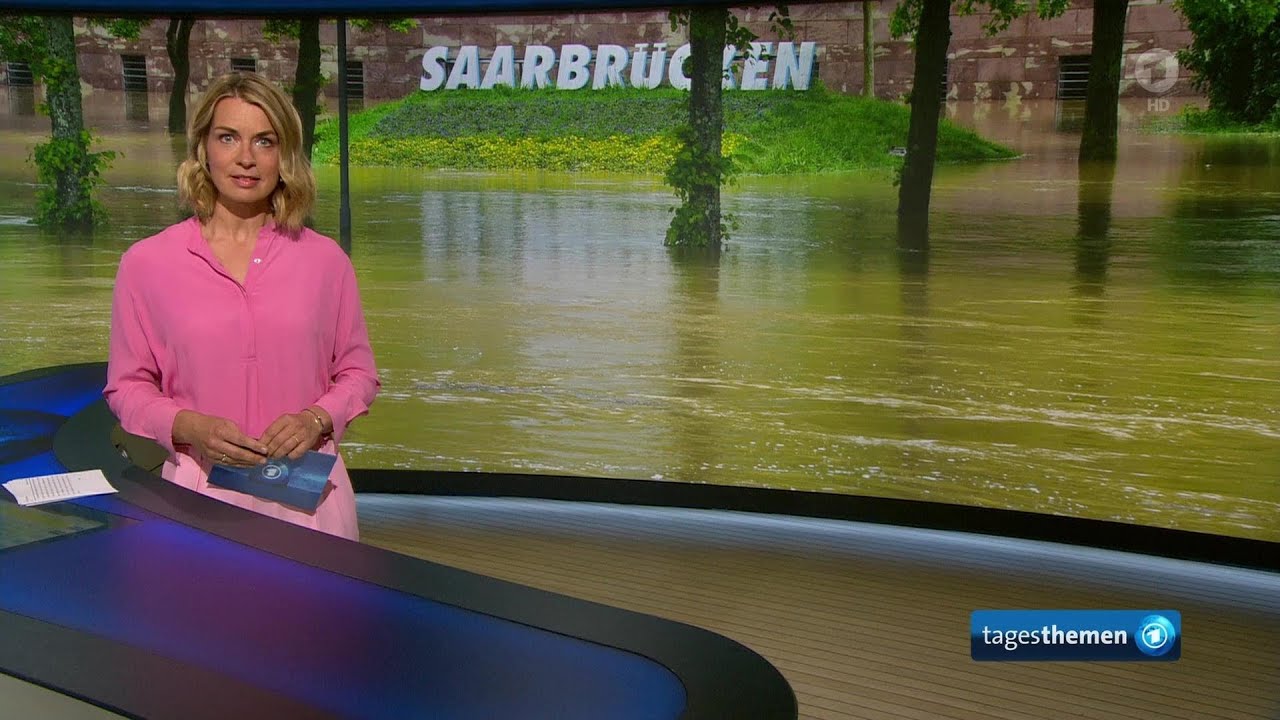 Hochwasserlage im Saarland weiter angespannt – Wasser zieht sich langsam zurück