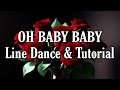 Oh baby baby  line dance dance  tutorial