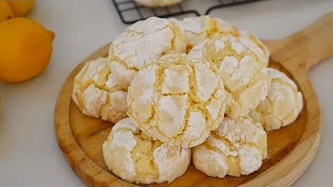 Super Delicious Lemon Crinkles