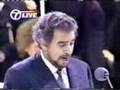 Placido Domingo sings Panis angelicus and Ave Maria