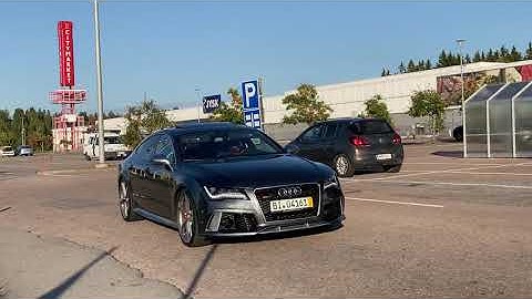 Audi RS7 Launch Control