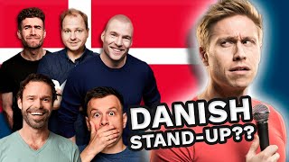 Russell Howard reacts to DANISH STAND-UP | Quiz-time with Simon Talbot